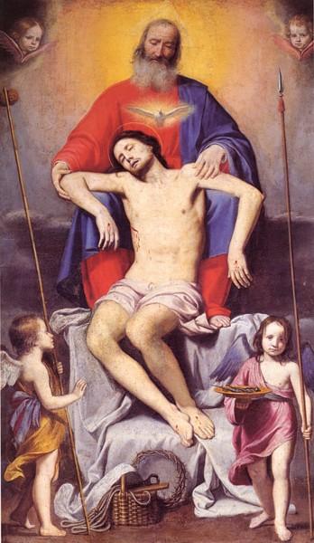 Lorenzo Lippi The Holy Trinity Germany oil painting art